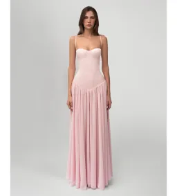 Fenity Amelia Maxi Dress in Pink Size 8 for rent on The Volte - image 1