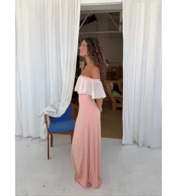 LaMarie Phyllis Maxi Dress in Pink Size 6 for rent on The Volte - image 2