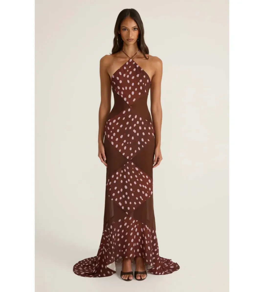 Ance Gria Delphine Gown in Deer Size S/AU8 for rent on The Volte - main image