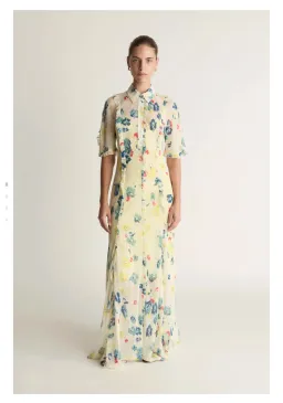 Lee Mathews Floral Olivia Dress sz 3 (12-14) for rent on The Volte - image 1