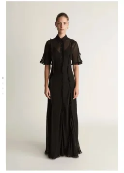 Lee Mathews Black Olivia Dres sz 2(12) for rent on The Volte - image 1
