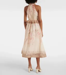 Zimmermann Illuminate Halter Midi Dress Size 1/ AU 10 for rent on The Volte - image 2