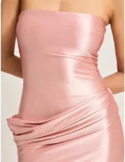 🌸 TOJHA Mylah Dress – Blush Pink Maxi Gown – Size 10 AU 🌸 for rent on The Volte - image 5