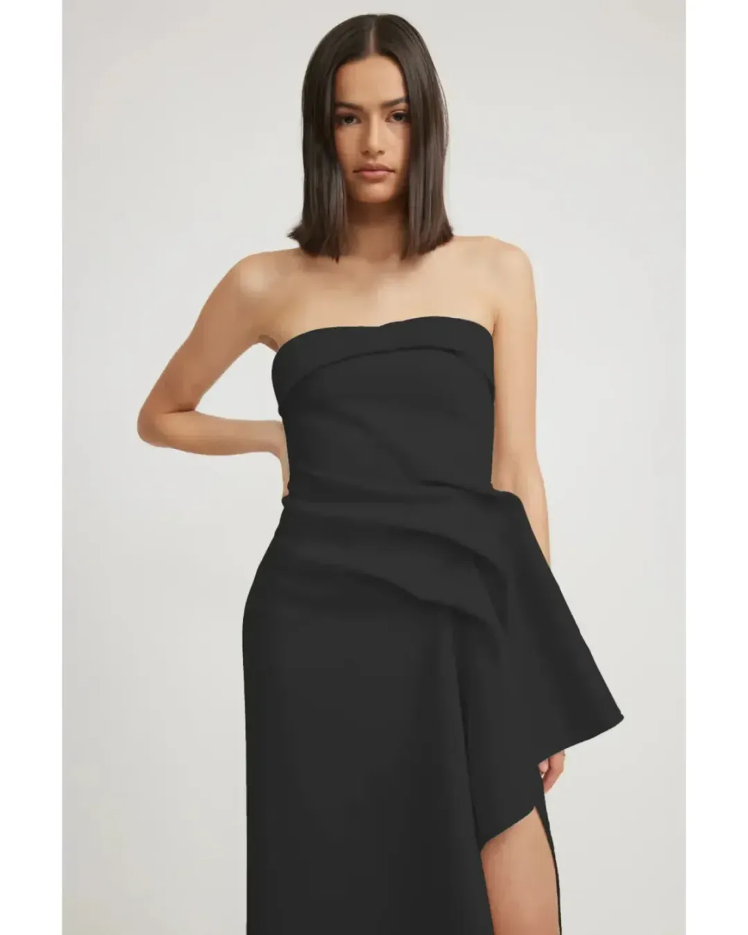 🖤 TOHJA November Dress - Size XS / 6 AU - Black Maxi Gown 🖤 for rent on The Volte - main image
