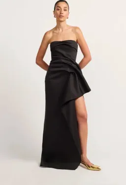 🖤 TOHJA November Dress - Size XS / 6 AU - Black Maxi Gown 🖤 for rent on The Volte - image 4