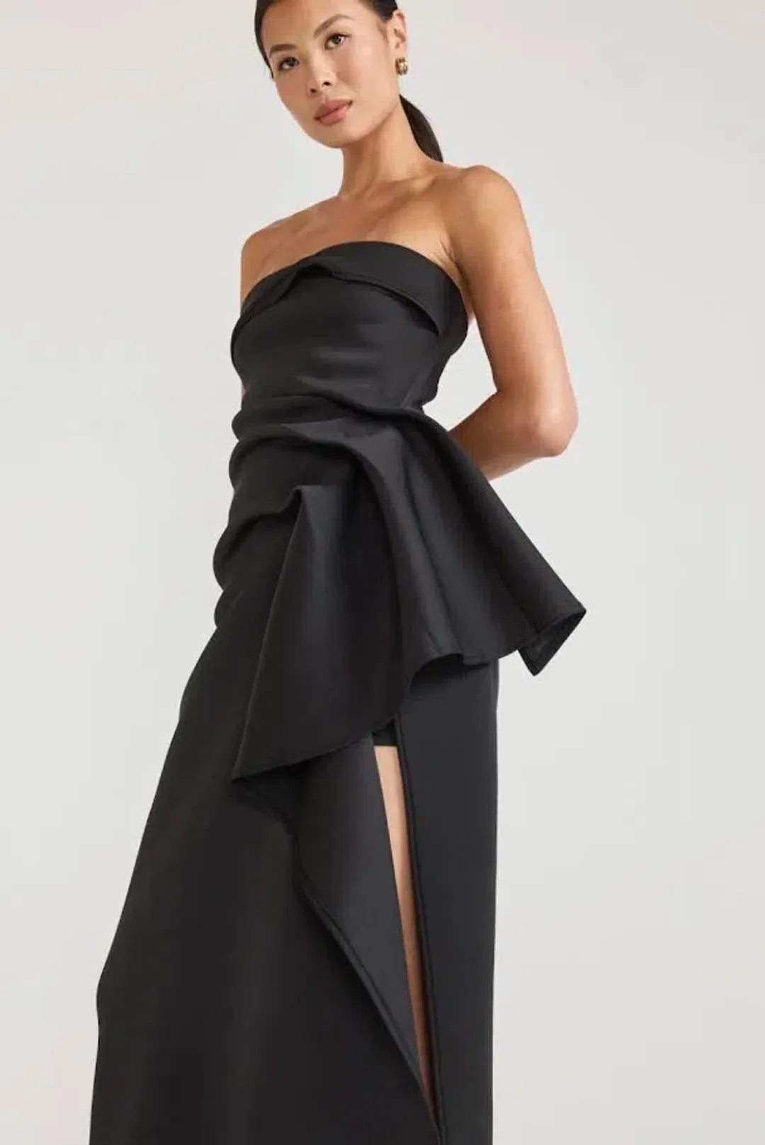 🖤 TOHJA November Dress - Size XS / 6 AU - Black Maxi Gown 🖤 for rent on The Volte - main image