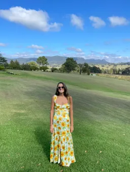 Bec + Bridge Sunflower Maxi Dress for rent on The Volte - image 6