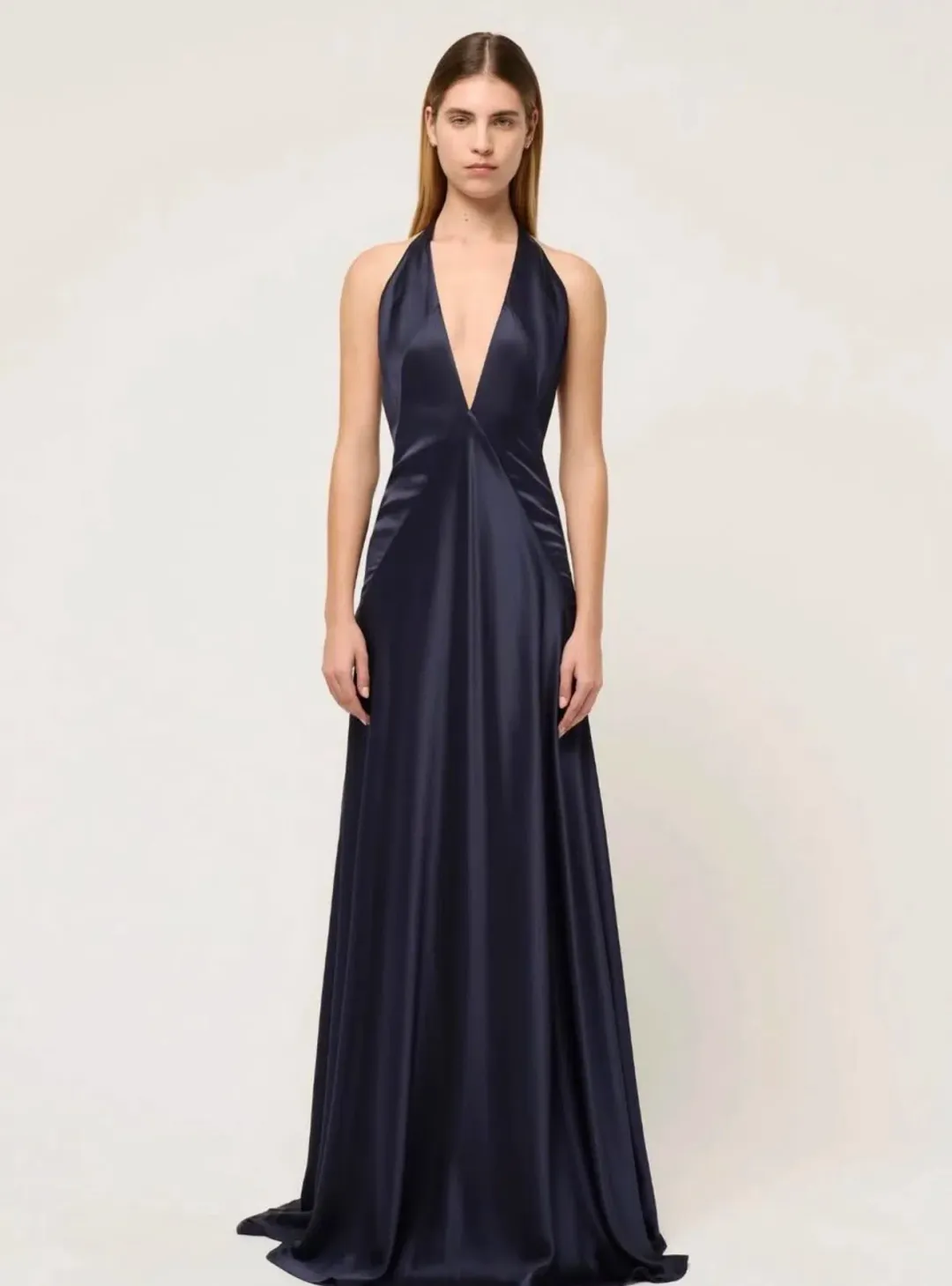 Michael Lo Sordo 007 midnight blue dress for rent on The Volte - main image
