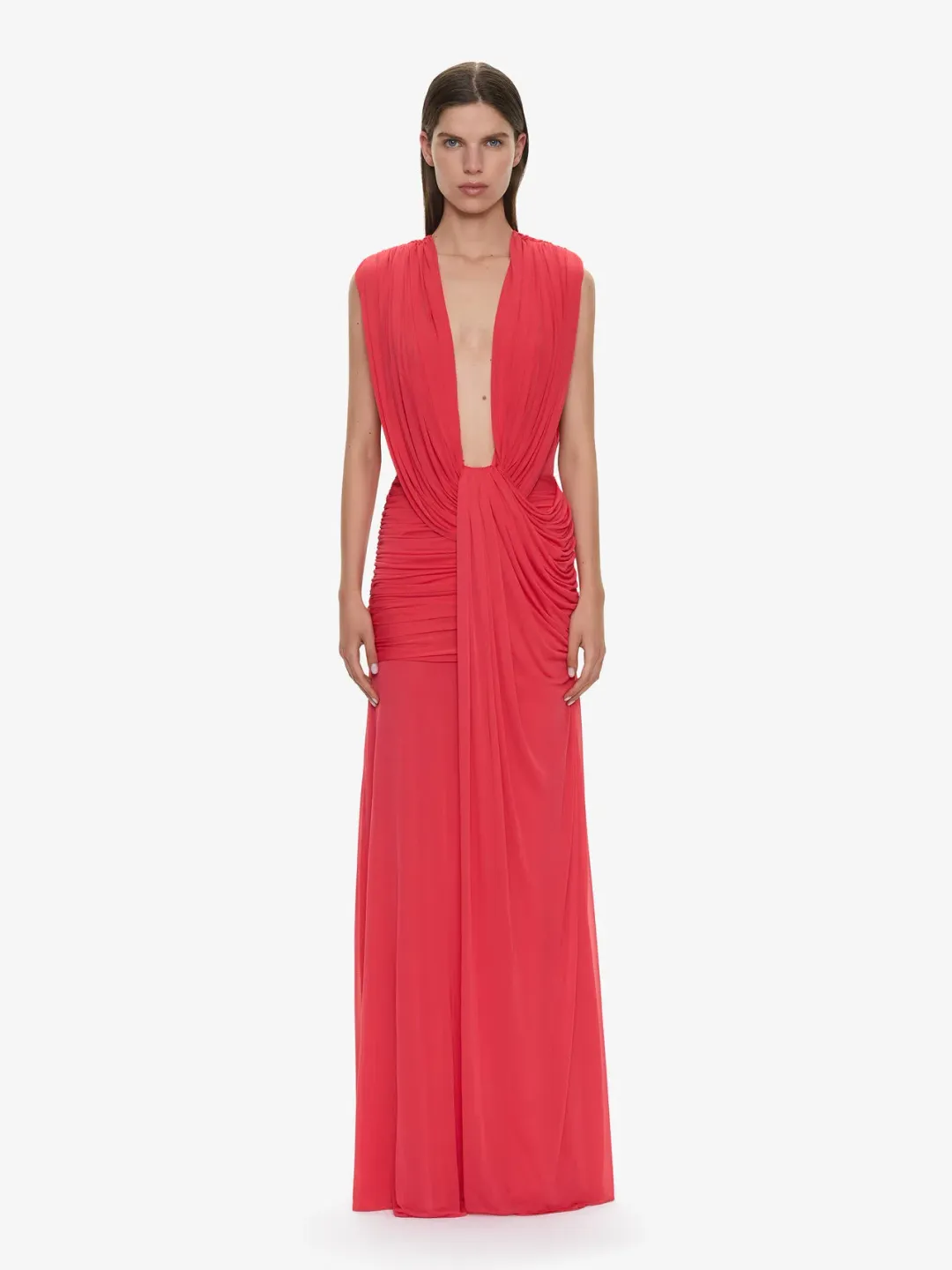 Christopher Esber Ripple Drape Dress size 8 for rent on The Volte - main image