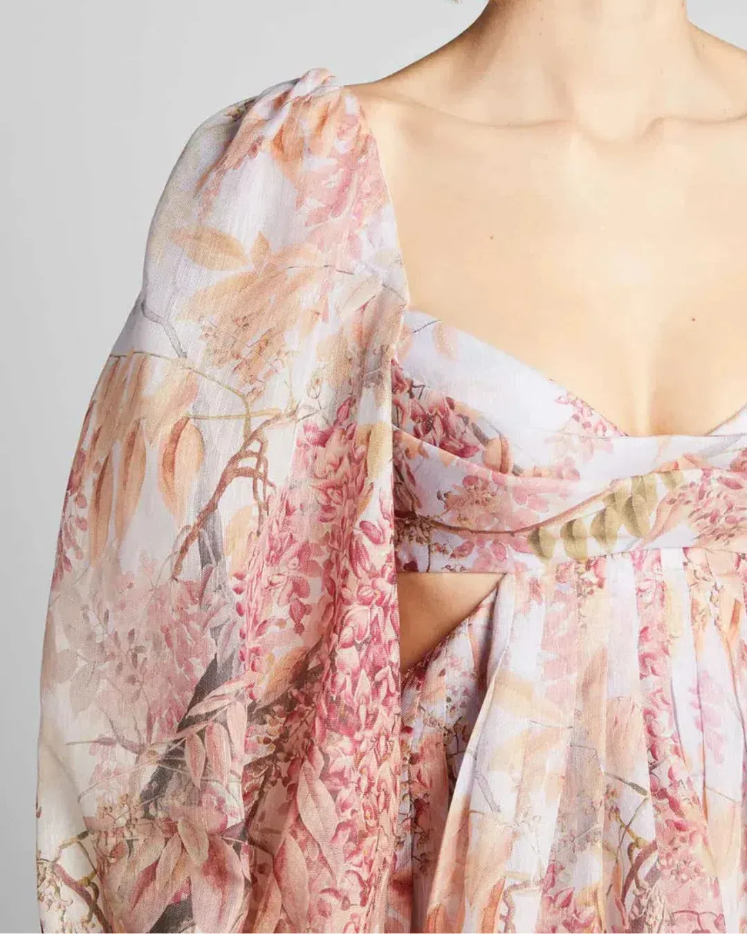 Zimmermann Botanica Bralette Mini Dress for rent on The Volte - main image