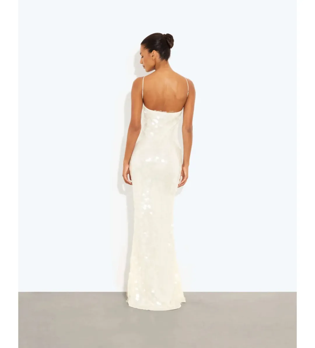 Rat and Boa Emmanuella Maxi Dress in White Size S/AU8 for rent on The Volte - main image