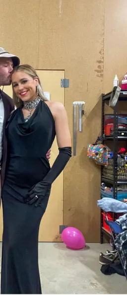 Bariano Gown in Black for rent on The Volte - image 1