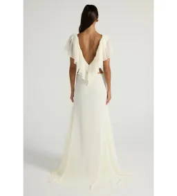 Ance Gria Clover Top and Skirt Set in Ivory Size AU8 for rent on The Volte - image 2