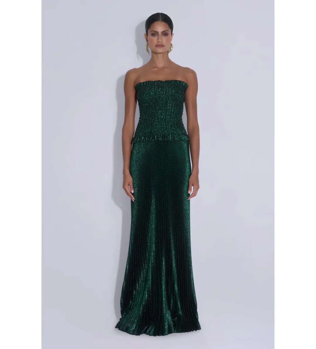 L'Idee Maya Gown in Gotham Glitter Size AU10 for rent on The Volte - main image
