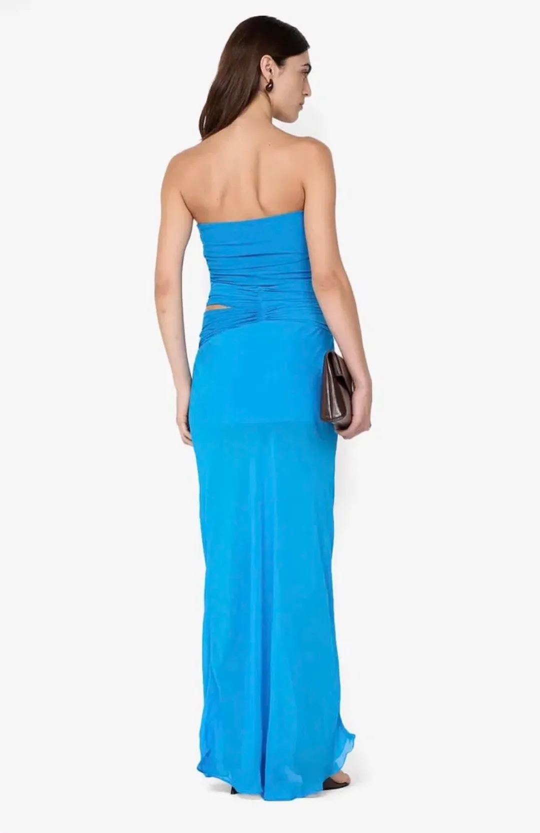Jehnaya Strapless Maxi Dress for rent on The Volte - main image