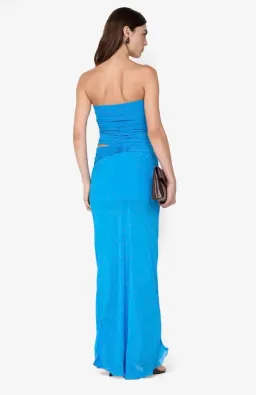 Jehnaya Strapless Maxi Dress for rent on The Volte - image 2
