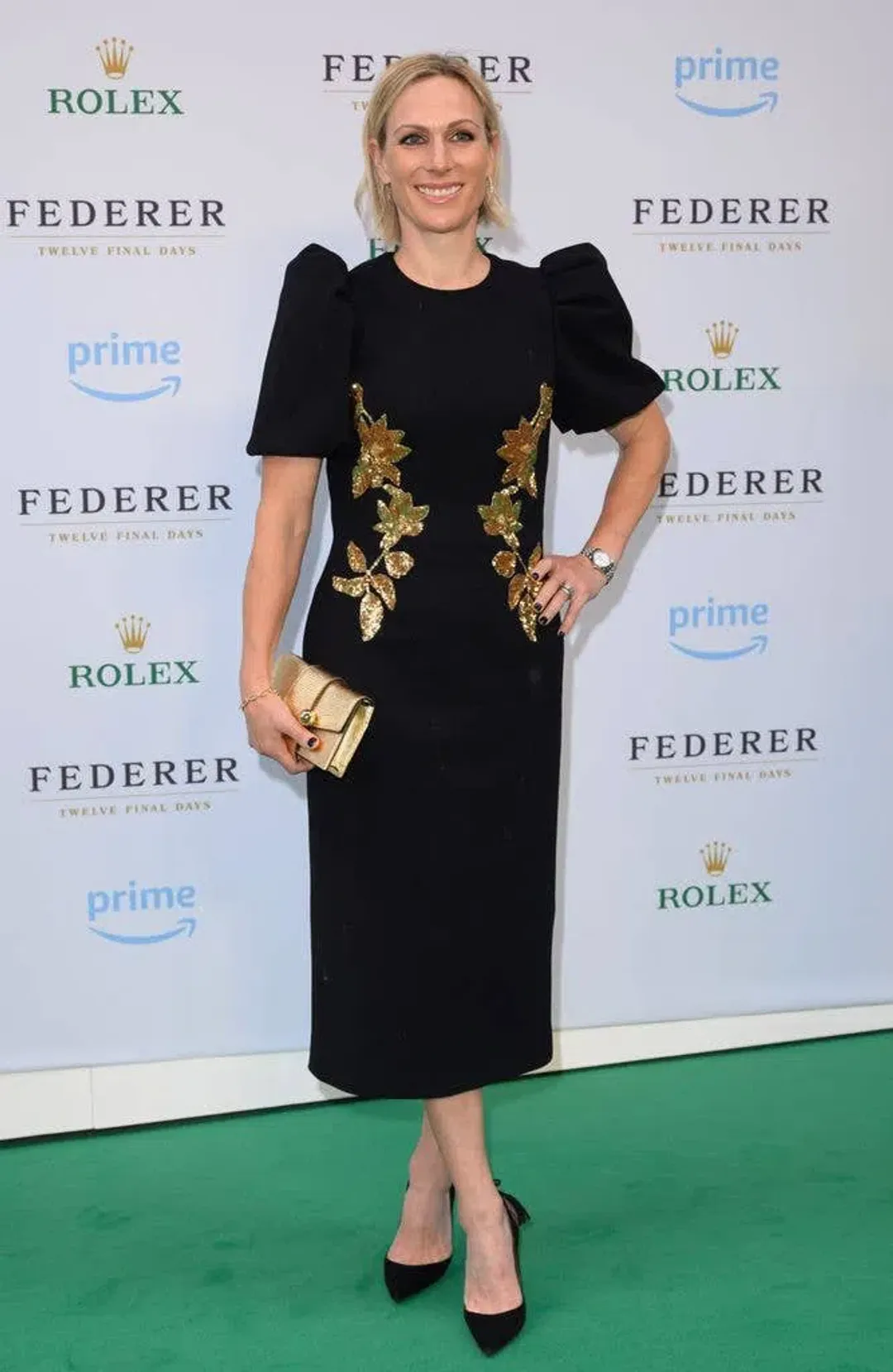 Rebecca Vallance Versailles Sequin Embellished Midi Dress Size 10 for rent on The Volte - main image