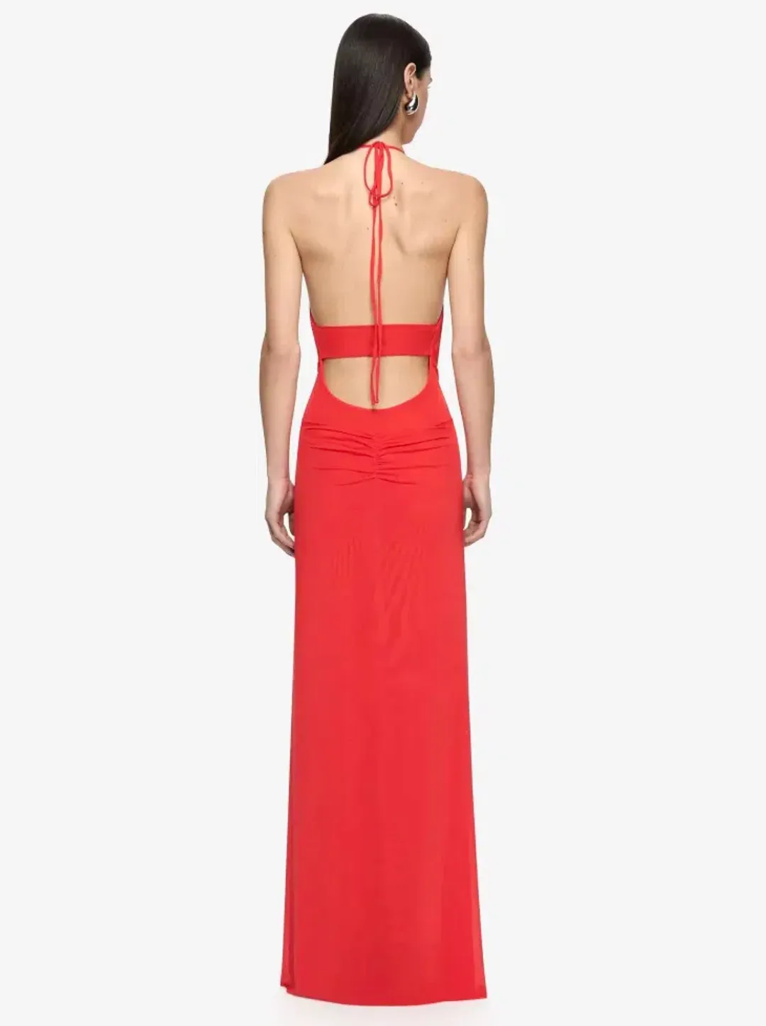 Bec & Bridge Xanthi V Neck Maxi Flame Size S/AU 8 for rent on The Volte - main image