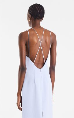 Dion Lee Whitewash Link Slip Dress Blue Size 10  for rent on The Volte - image 7