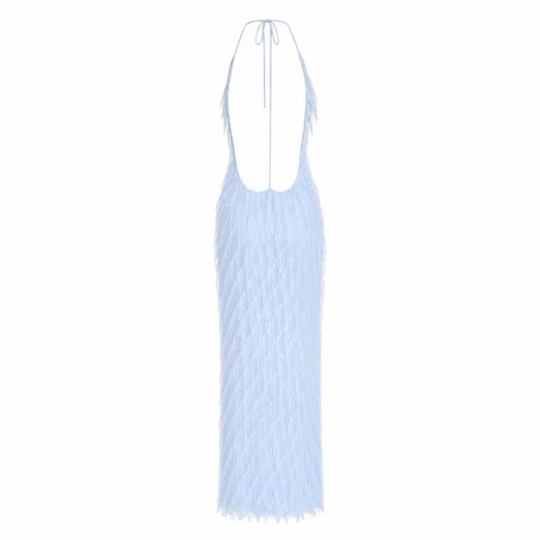 Jasook Noa Maxi Gown Powder Blue Size 8 for rent on The Volte - main image