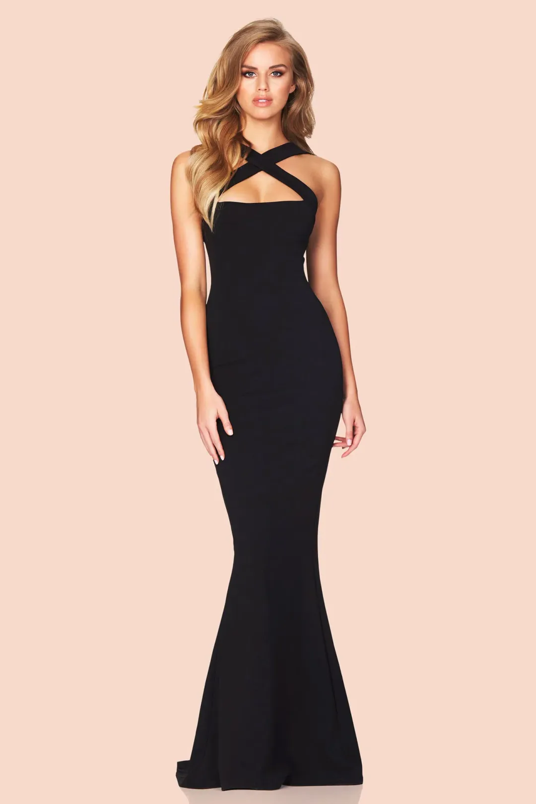 Nookie Viva 2 Way Floor Length Gown in Black Size S / AU 8 for rent on The Volte - main image