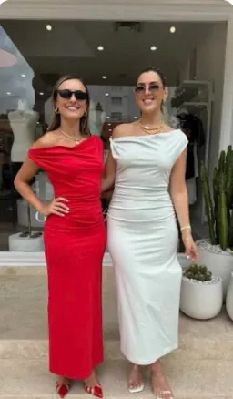 Camilla and Marc Mara Dress Red Scarlet Size 10 for rent on The Volte - image 5