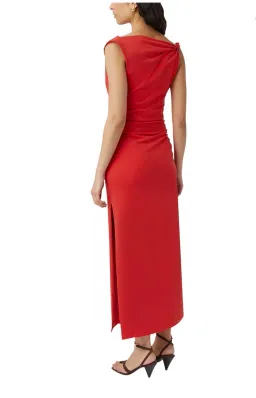 Camilla and Marc Mara Dress Red Scarlet Size 10 for rent on The Volte - image 4