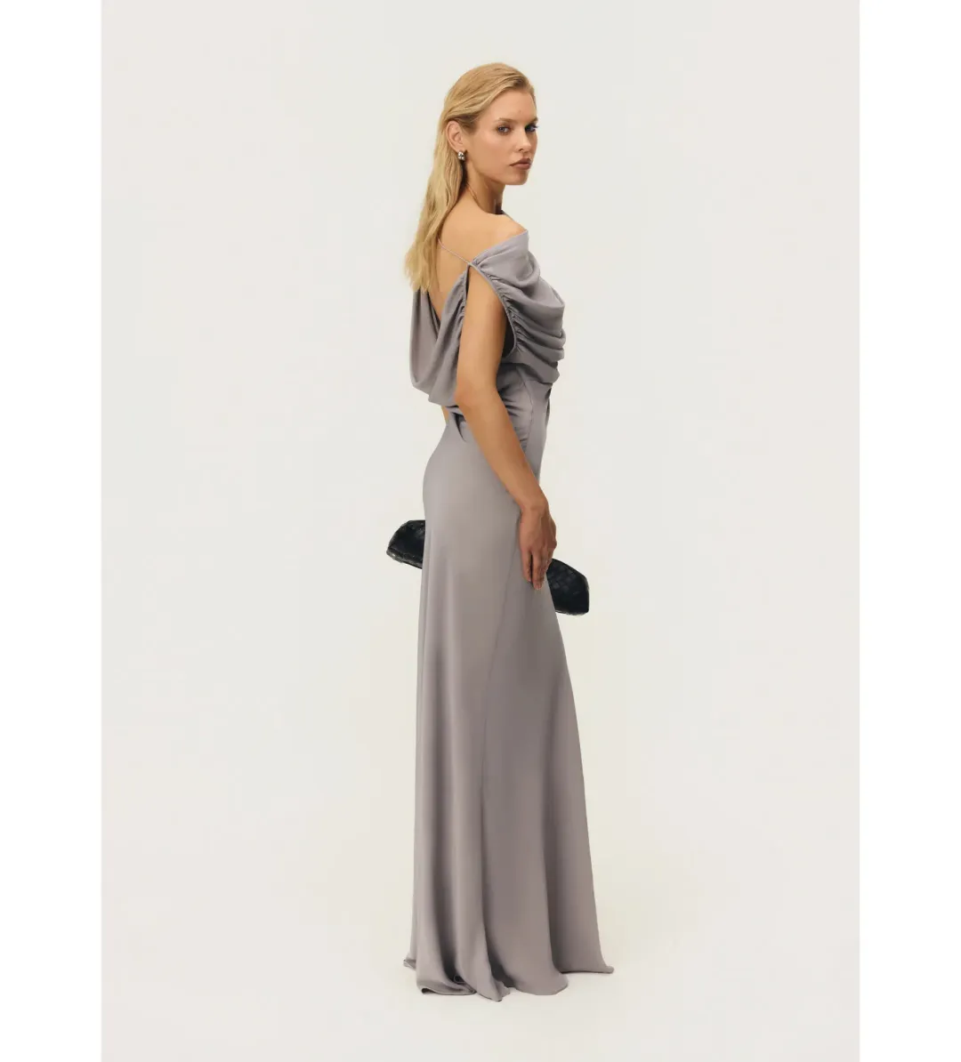 Arcina Ori Jordi Maxi Dress Moonstone Size 8 for rent on The Volte - main image