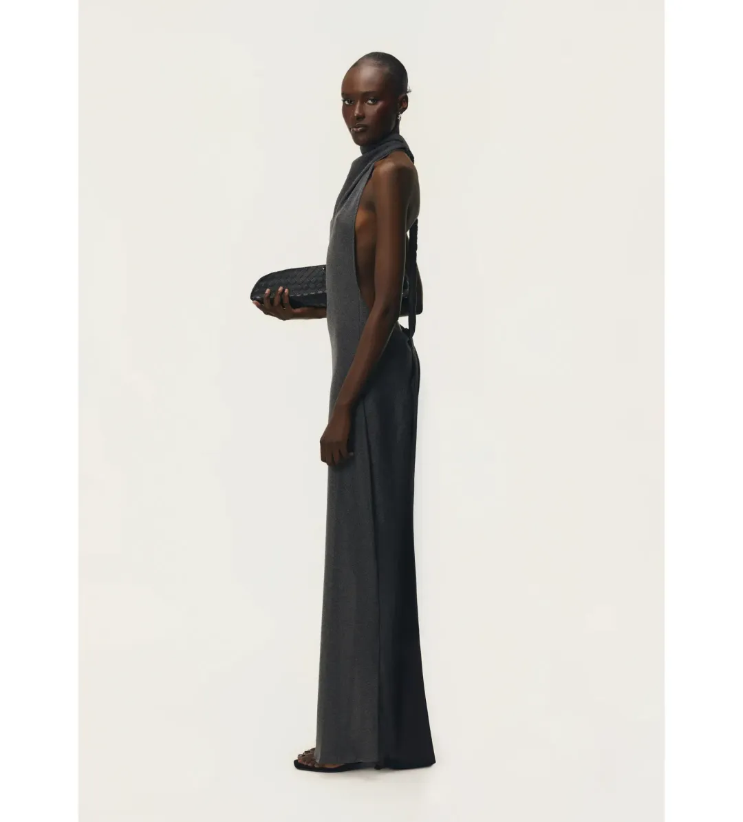 Arcina Ori Romy Maxi Dress Chrome Metallic Size XS/AU 6 for rent on The Volte - main image