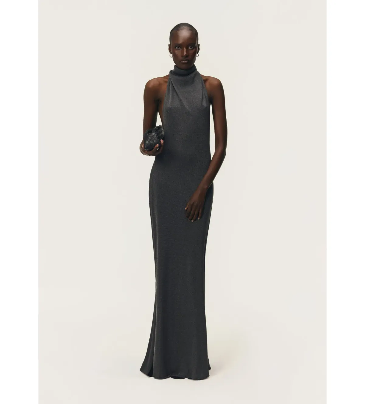 Arcina Ori Romy Maxi Dress Chrome Metallic Size XS/AU 6 for rent on The Volte - main image