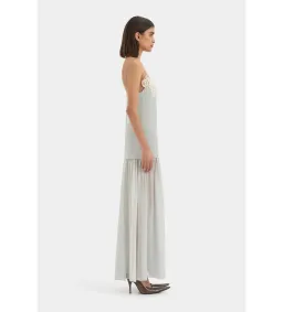 Sir the Label Noria Tiered Maxi Gown in Powder Blue Size 1 / AU 8 for rent on The Volte - image 7