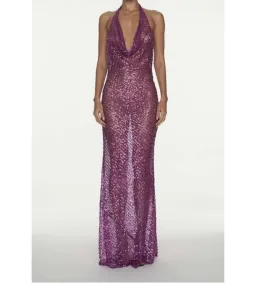 Rat & Boa Verona Maxi Dress Purple Size 6 for rent on The Volte - image 2