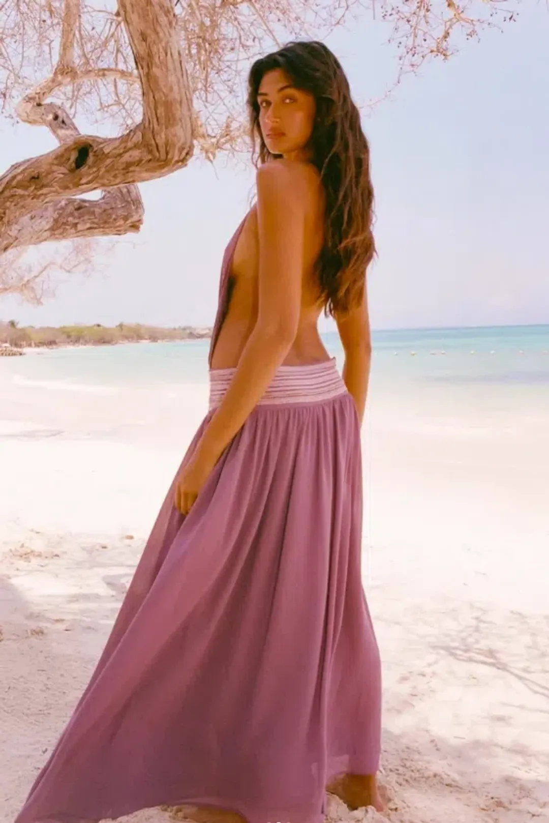 I Am Delilah DELPHINE MAXI MAUVE Size 8 for rent on The Volte - main image