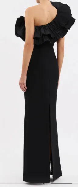 Rebecca Vallance Black Ella Formal Gown Size 12 for rent on The Volte - image 3