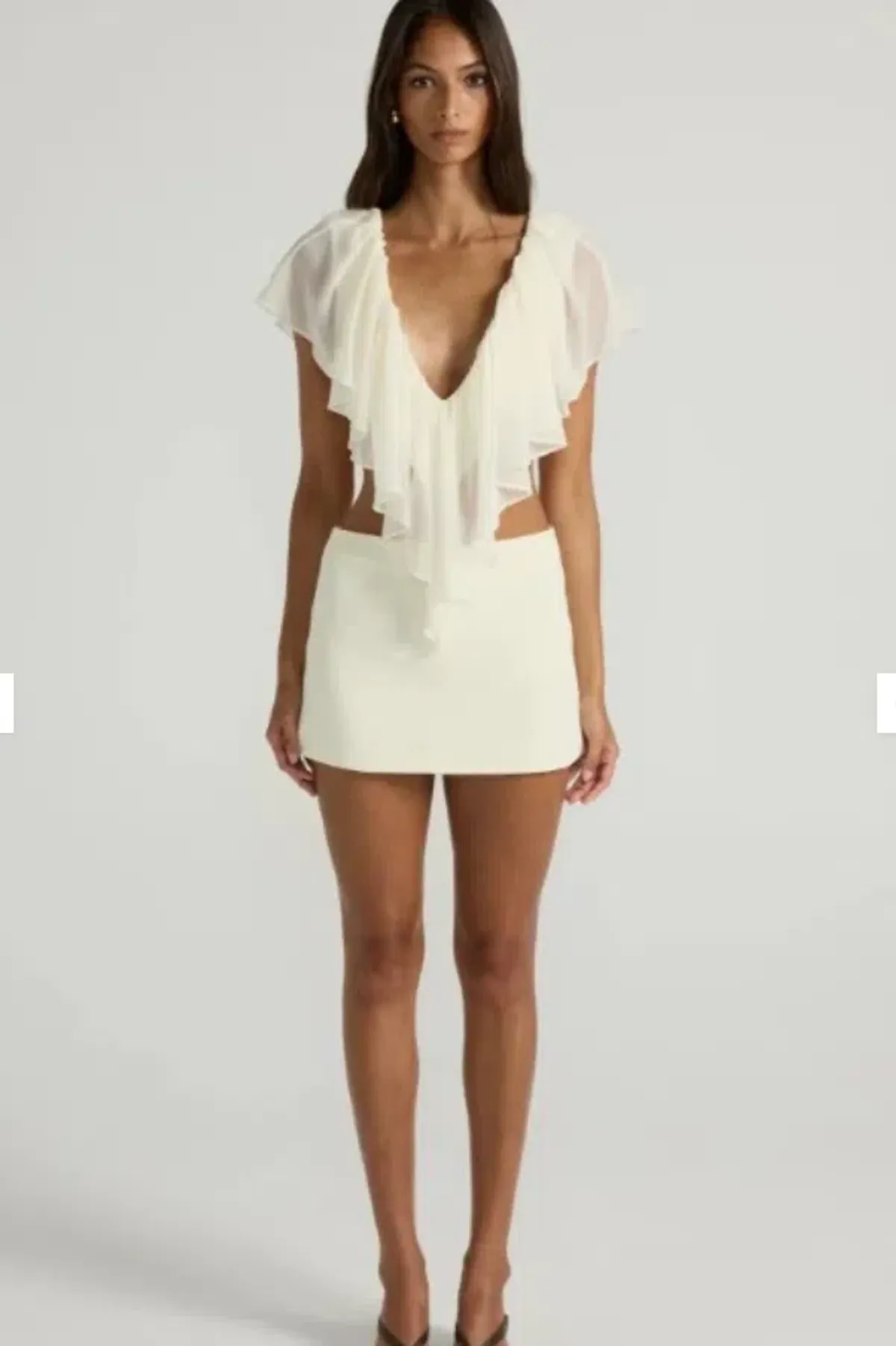 Ance Gria Clover Mini Set in Ivory Size 8 for rent on The Volte - main image