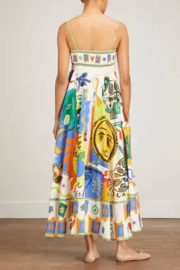 ALEMAIS SOLEIL DRESS PRINT SIZE 8 for rent on The Volte - image 5