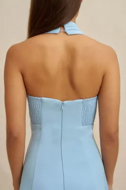 Lilian Halter Midi Dress by By Johnny Size 8 for rent on The Volte - image 7