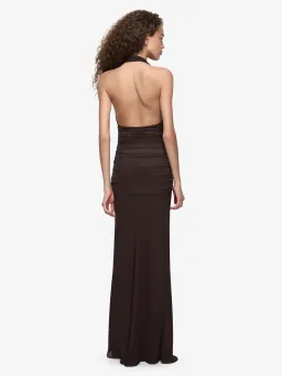 BEC & BRIDGE CASSIS DRAPE MAXI CHOC / SIZE 8 for rent on The Volte - image 2