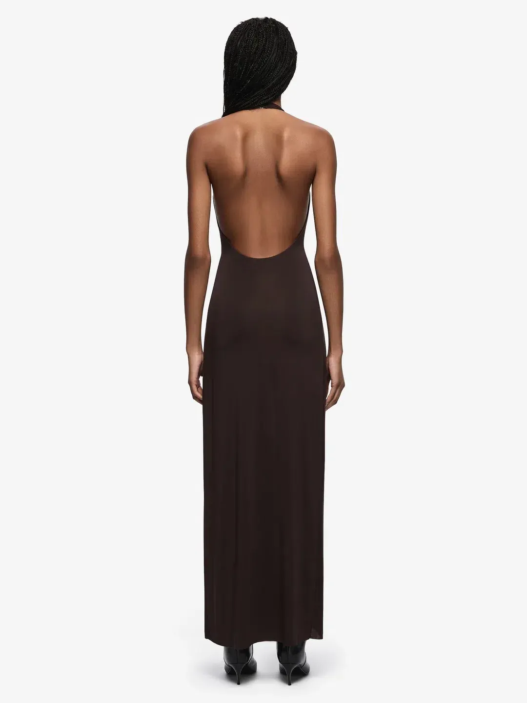 BEC & BRIDGE TILLIE DRAPE CHOC / SIZE 6 for rent on The Volte - main image