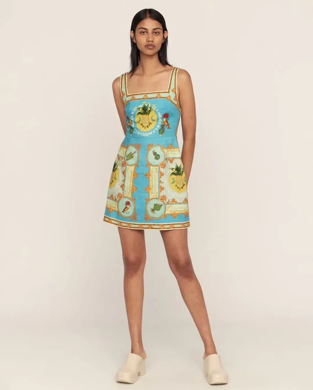 ALEMAIS LA MÚSICA MINI DRESS - SIZE 6 for rent on The Volte - main image