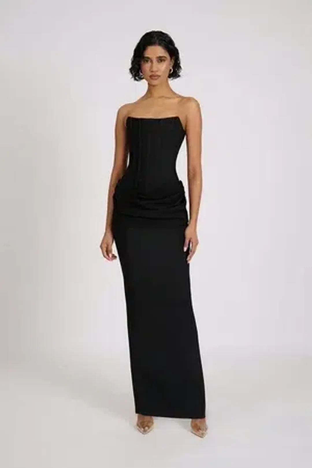 Eliya The Label Hilda Gown - Black - Size 8 for rent on The Volte - main image