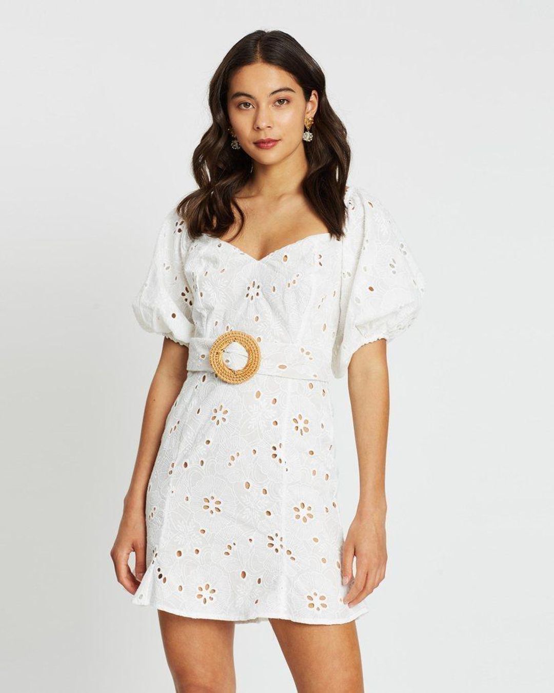 Harriet White Dress for rent on The Volte - main image