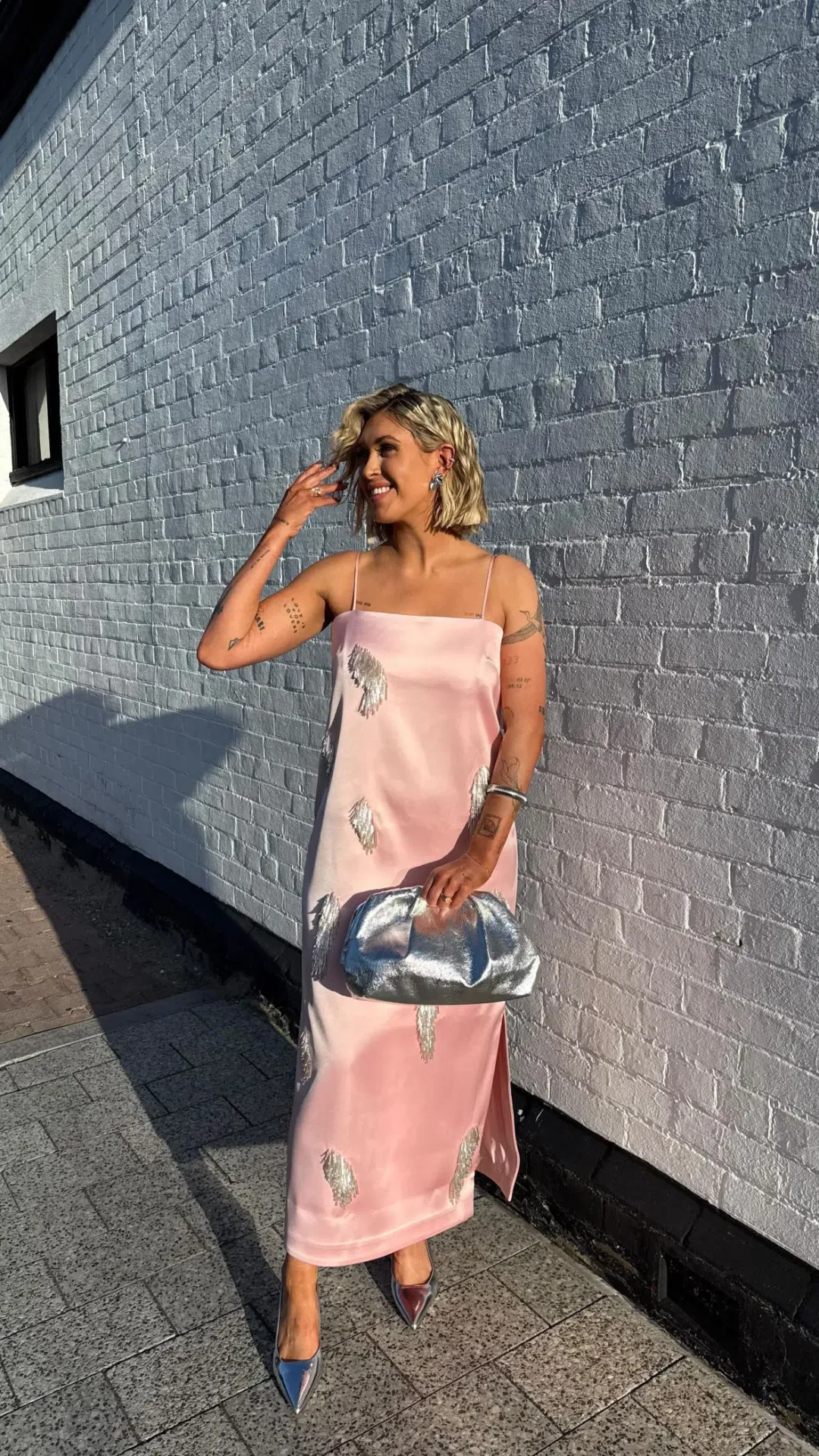 Alemais CIndy Embellished Slip Dress Size 6 for rent on The Volte - main image