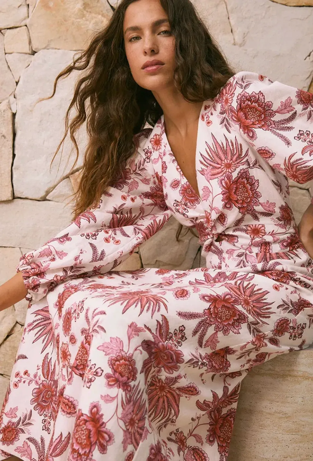 KIVARI Bailey Maxi Dress Size 8 for rent on The Volte - main image