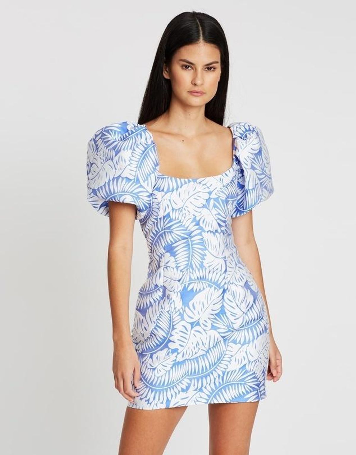 Bec & Bridge - Banana Leaf Mini Dress - Size 8 for rent on The Volte - main image
