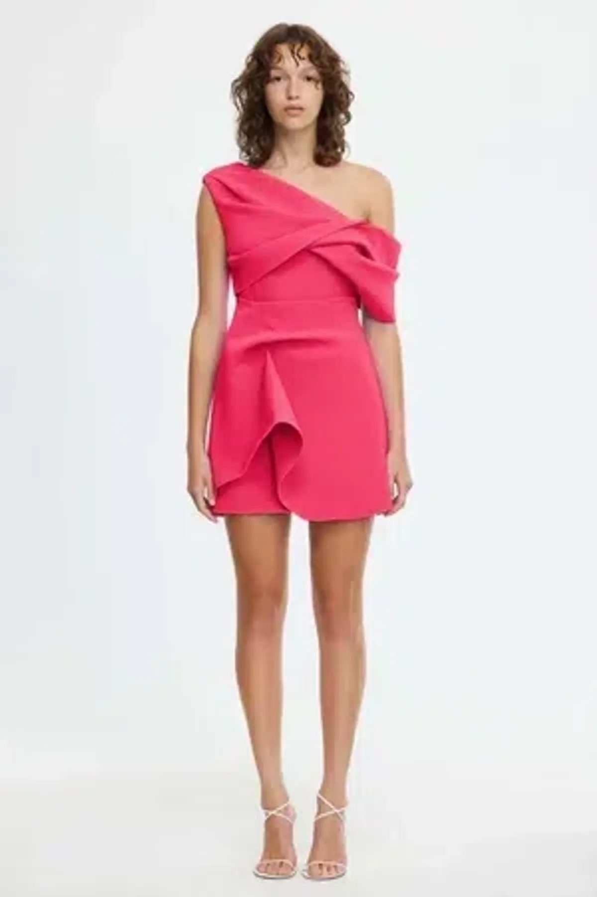Acler - Ashford Mini Dress - Pink for rent on The Volte - main image