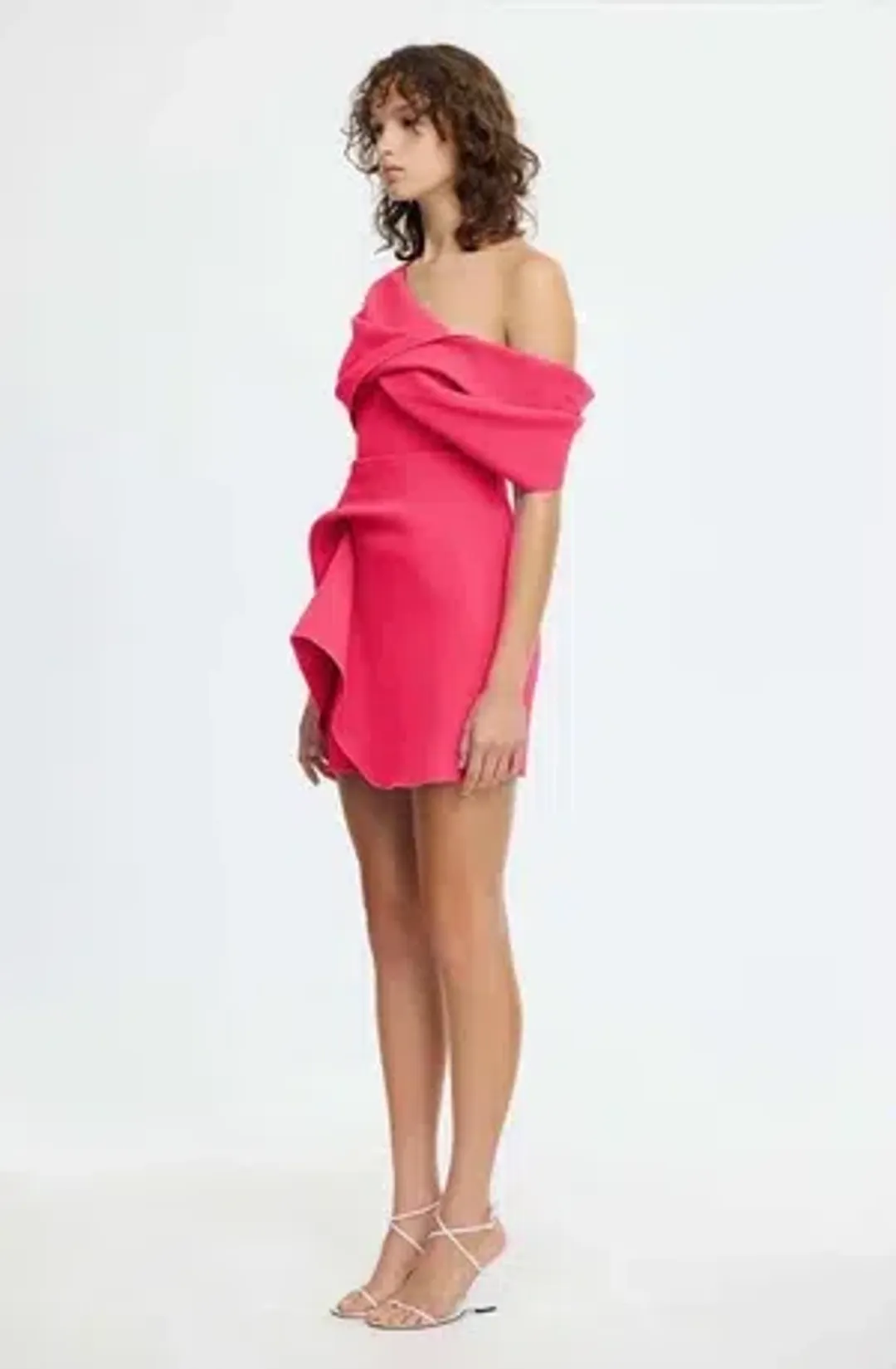 Acler - Ashford Mini Dress - Pink for rent on The Volte - main image