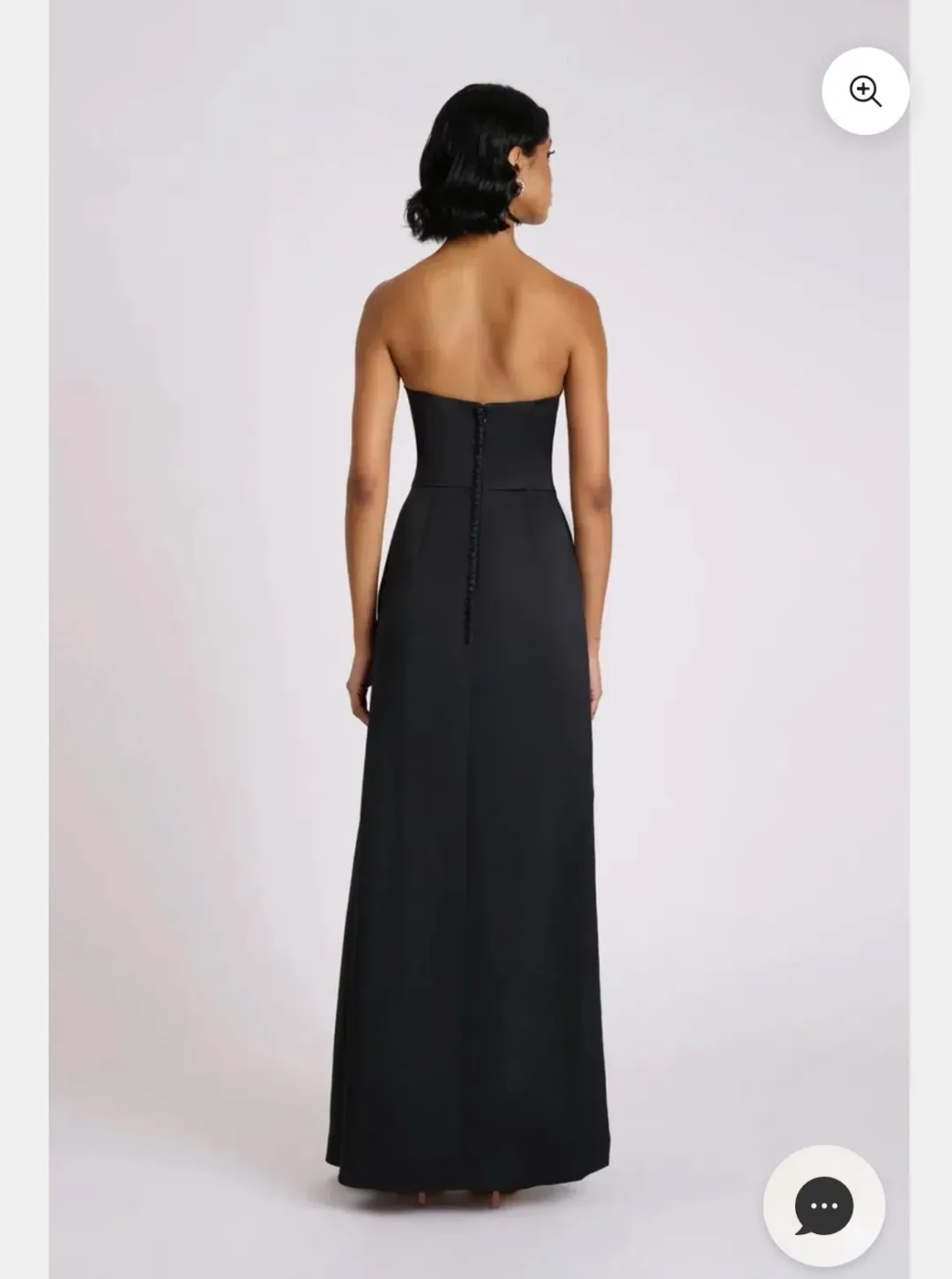 Eliya The Label Deanna Gown – Black | Size S (AU 8) for rent on The Volte - main image