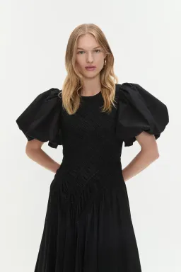 🖤 AJE Wisteria Midi Dress – Black – Size AU 6 🖤 for rent on The Volte - image 6