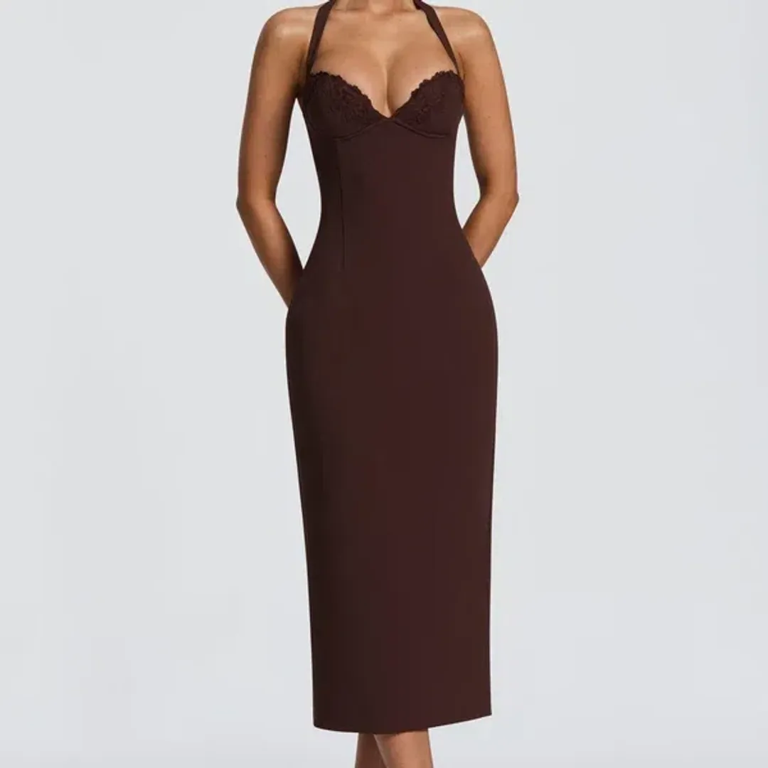 Baby Boo Cassia Midi Dress - size M for rent on The Volte - main image
